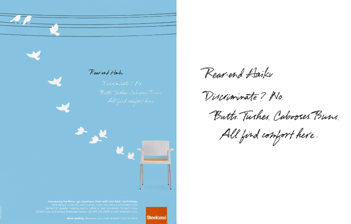 Advertising calligraphy